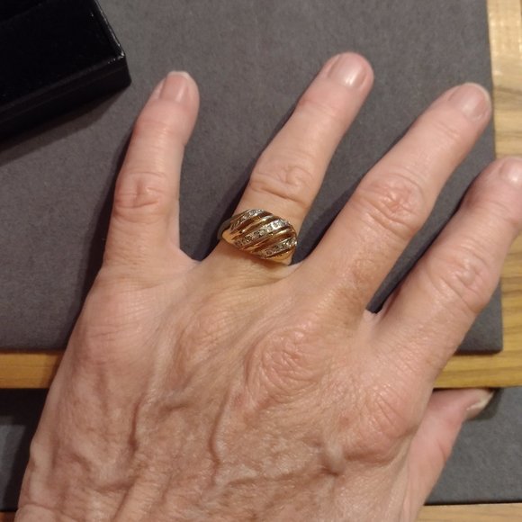 14K GF Ring Size 5.75 - Picture 8 of 9